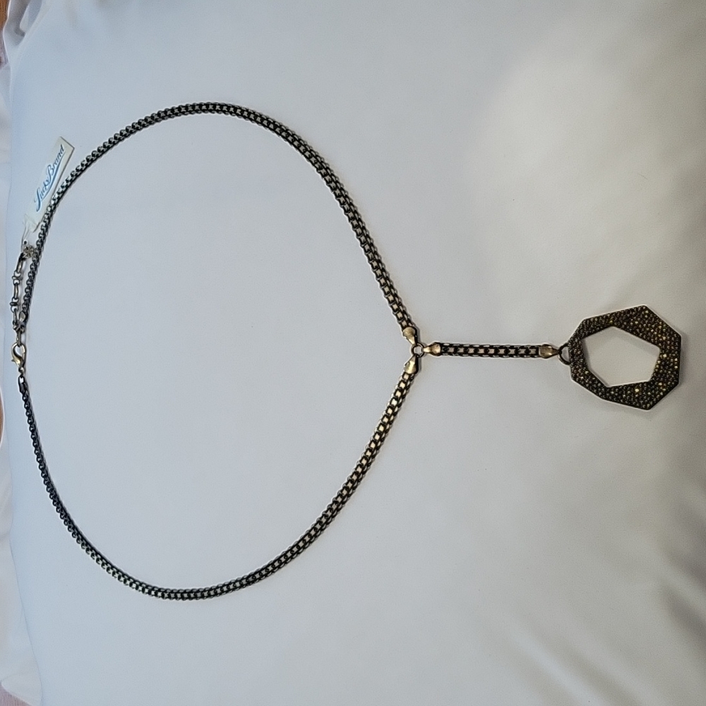Lucky Brand Brass Necklace